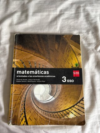 Matemáticas orientadas a las enseñanzas académi...
