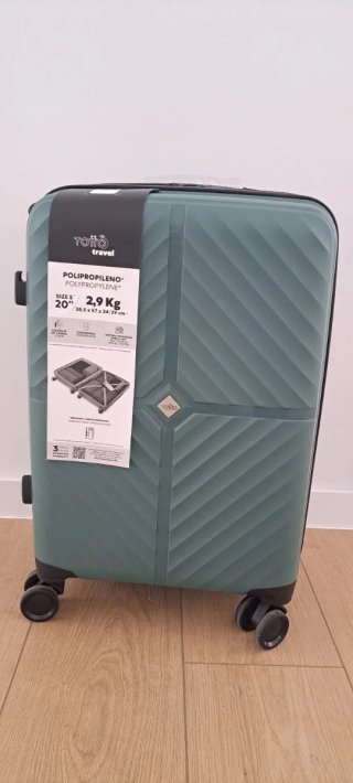 Maleta de cabina Totto verde