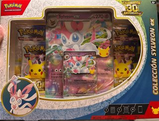 Coleccion Pokemon Sylveon EX TCG 30 Aniversario