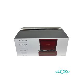 Tocadiscos Crosley Voyager Rojo