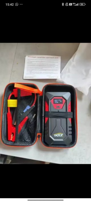 Arrancador Batería GKFLY 4000A 12V