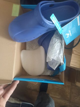 Zuecos Sanitarios Azules