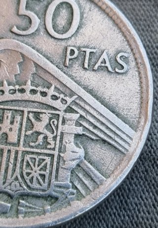 8 Monedas 50 Pesetas Franco 1957
