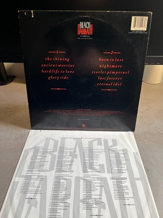 Vinilo Black Sabbath The Eternal Idol US-1987