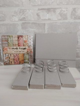 Kit Calendario Perpetuo + Papel Scrap