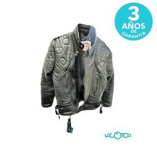 Chaqueta de moto de cuero L