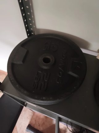 2 Discos de Pesas Decathlon 10kg