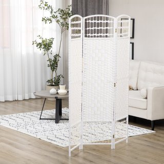 Biombo de 3 Paneles Plegable para Interiores