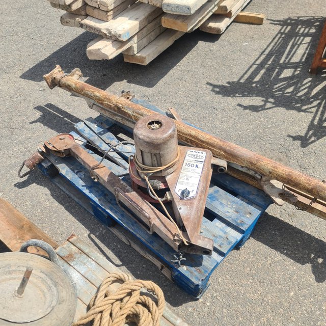 Polipasto obra 150kg 220V monofásico