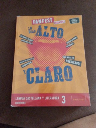 Lengua castellana y Literatura, 3 Secundaria, F...