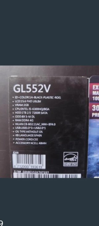 Portátil Gaming Asus