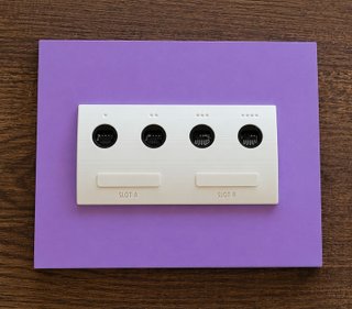 Placa Frontal Steam Machine Estilo GameCube