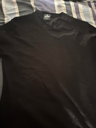 Camiseta Pull&Bear Negra Talla M