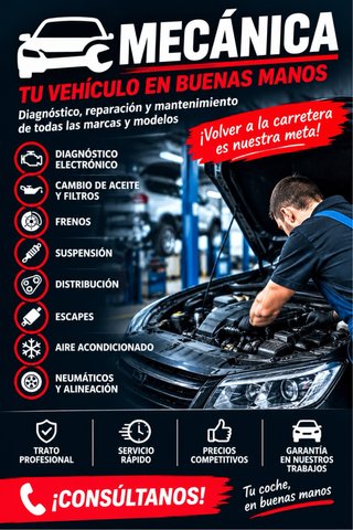 ¿TU COCHE NECESITA UN MECÁNICO? MECÁNICA GENERAL