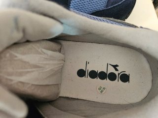 Zapatillas Diadora Azul y Gris