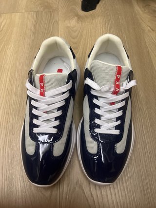 Zapatillas Prad Azul y Blanco