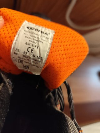 Zapatos de seguridad COFRA Ascent Talla 45