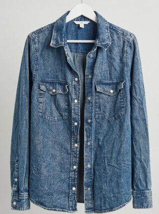 Camisa vaquera H&M estilo vintage