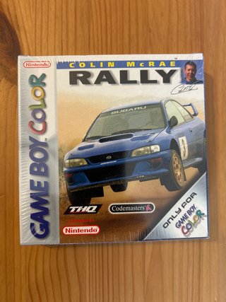 Colin McRae Rally Game Boy Color Precintado