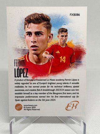 Fermín López España Futera X