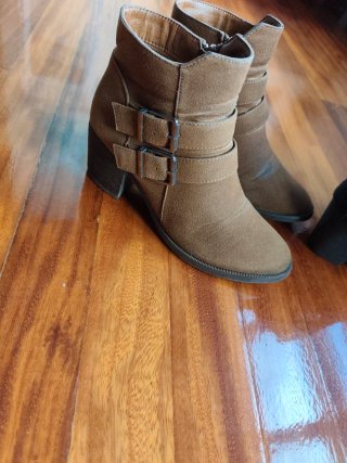 Pack de 2 Botines con Tacón Bajo