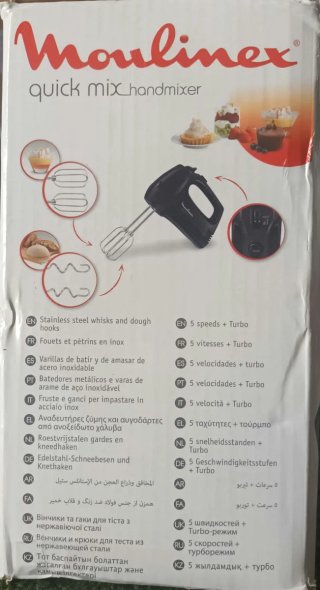 Batidora de mano Moulinex Quick Mix