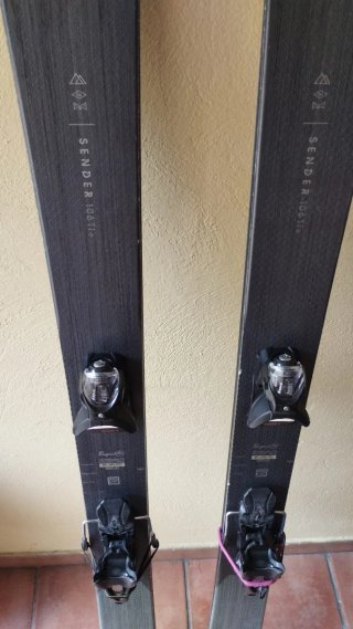 Esquís Rossignol Sender 106 Ti+ 187 con fijaciones