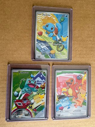Trío iniciales Kanto Pokémon