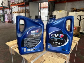 2 Garrafas de Aceite Elf Evolution 700 STI 10W-40