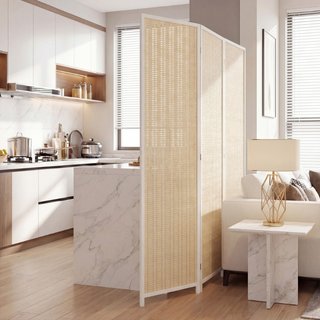 Biombo Interior de 3 Paneles Plegable