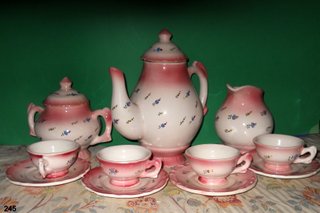 Juego de té/café Porcelana o 4 servicios VINTAGE