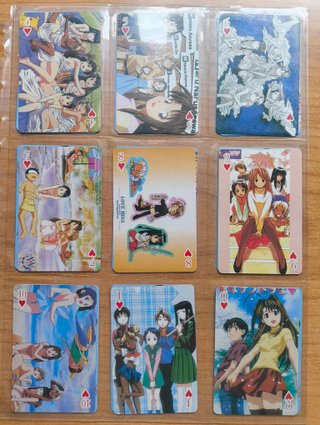 Baraja Póker Love Hina Anime Completa 54 Cartas