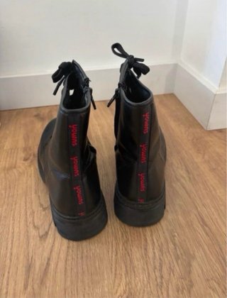 Botas militares negras talla 37