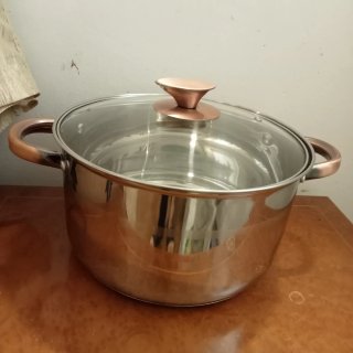 Cazuela San Ignacio 24cm Asas Cobre