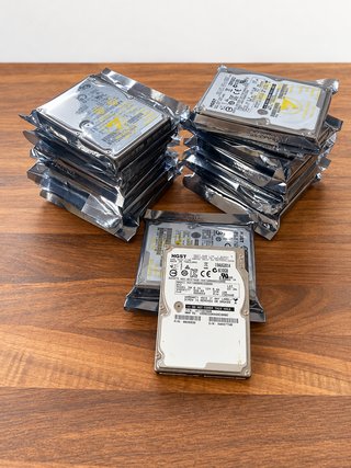 Lote 6 Discos Duros HDD SAS 600GB 2.5 HGST