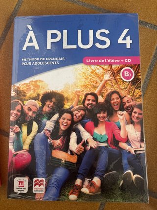 À plus 4 - Éd. Macmillan Livre de l'élève + CD