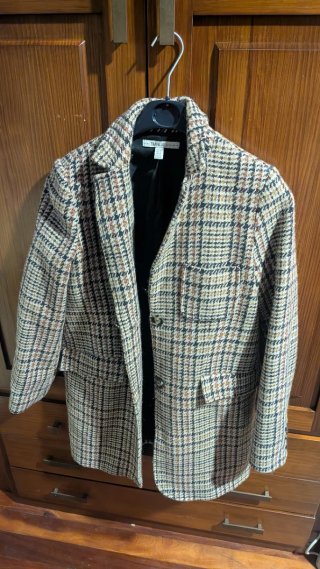 Blazer Zara Cuadros