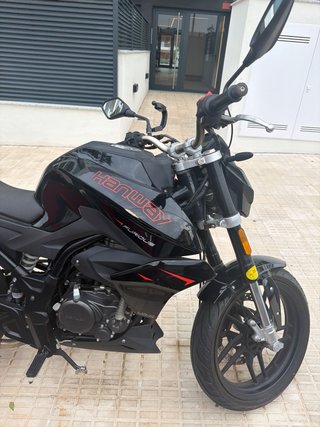 Hanway NK 125 Negra 2019