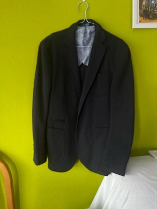 Chaqueta Massimo Dutti Talla 50 azul marino .