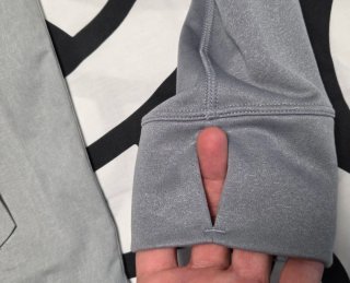 Sudadera TNF Gris talla M nueva capucha