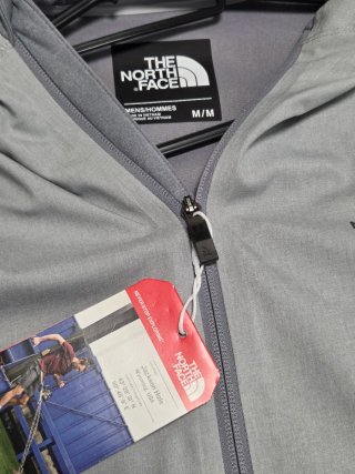 Sudadera TNF Gris talla M nueva capucha