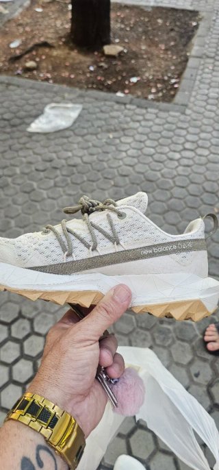 New Balance Botines Beige/Blanco