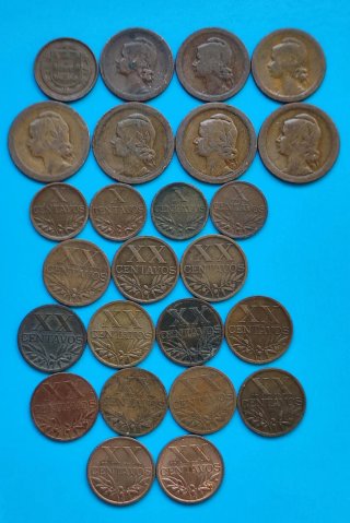 25 Monedas de Portugal