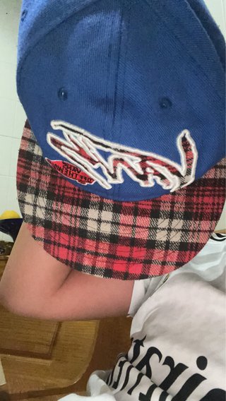 Gorra Vans Azul y Estampada