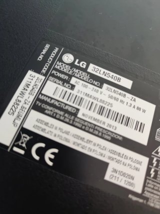 Placa base LG 32LN540B