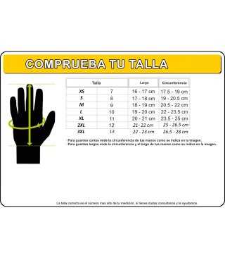 Guantes de moto deportivos, 100% Piel, talla M