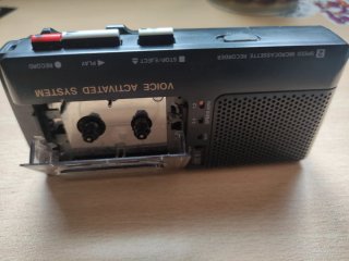 Grabadora de Microcassette para piezas