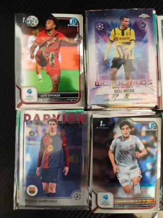 Lote +200 Cartas Rookie, Insert y Paralelas Topps