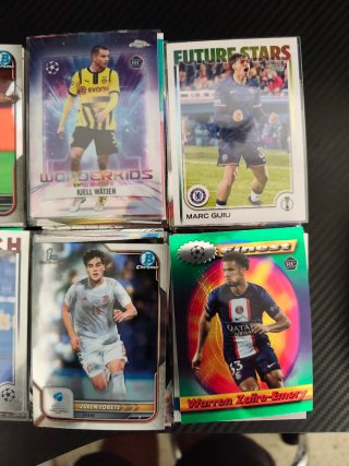 Lote +200 Cartas Rookie, Insert y Paralelas Topps