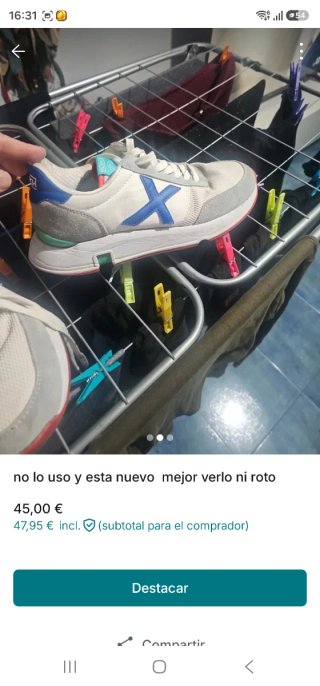 Zapatillas Munich Blancas
